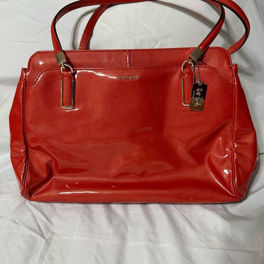 Coach Patent Leather Gallery Tote
